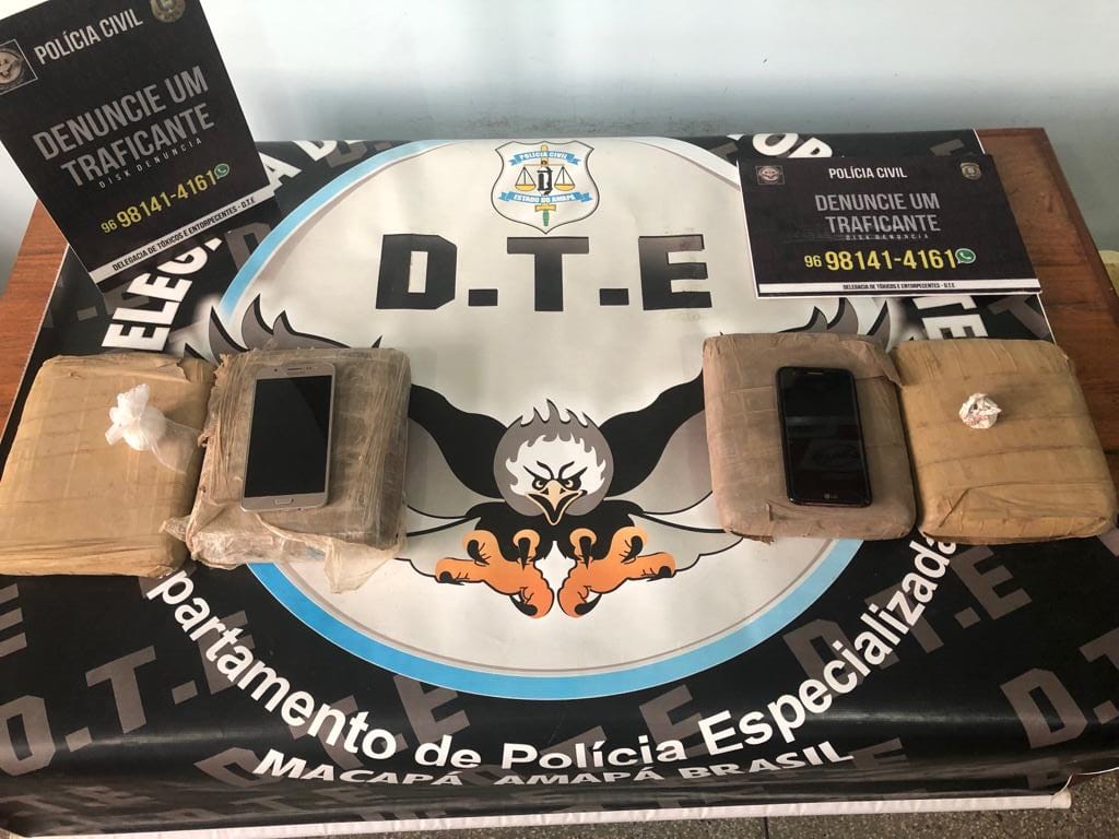 POLÍCIA CIVIL PRENDE CASAL POR TRÁFICO DE DROGAS EM MACAPÁ
